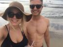 Paradise Villiage!: Nicole & Jake hanging out at the beach!